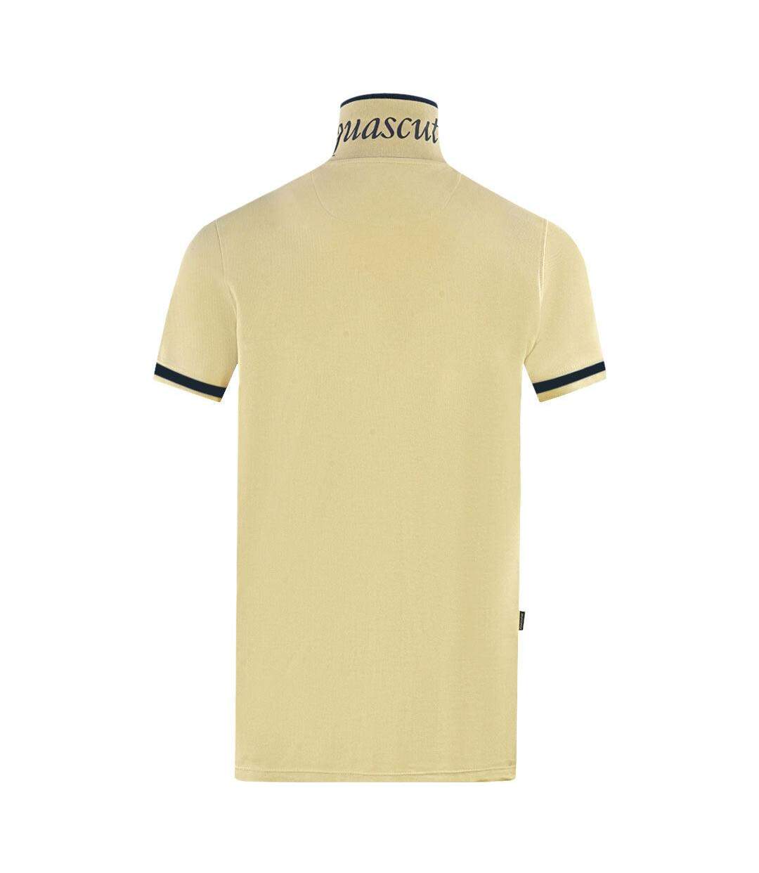 Polo Motif/style Brodé London Adulte Beige Aquascutum-3