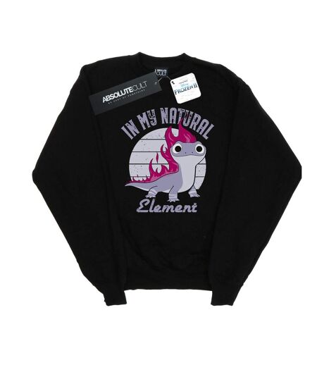 Disney - Sweat FROZEN SALAMANDER BRUNI ELEMENT - Femme (Noir) - UTBI18944