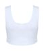 Haut Court Fashion Femme Blanc Skinni Fit-2