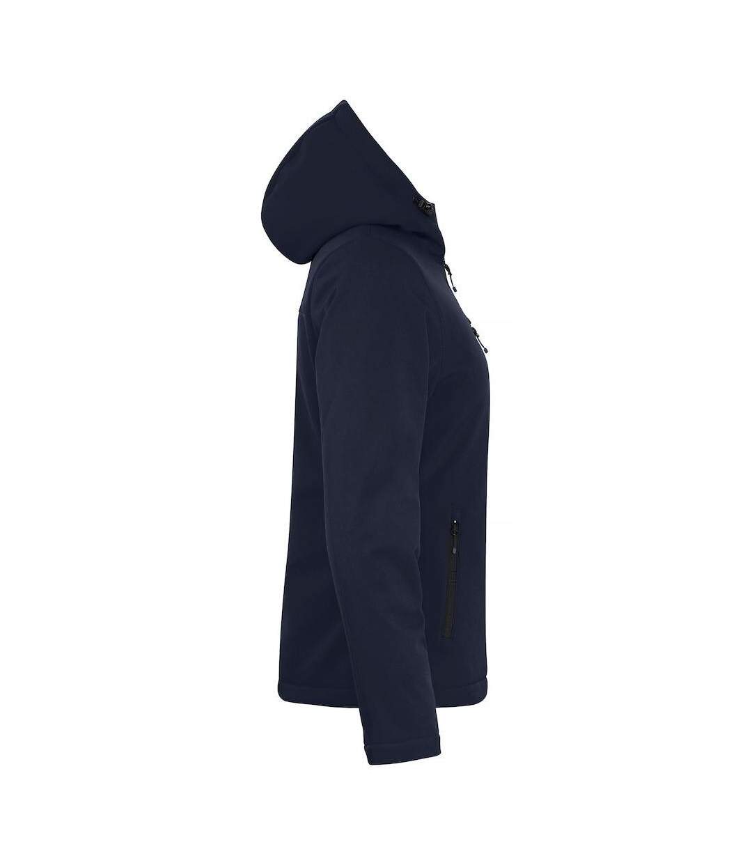 Doudoune Softshell Femme Bleu Marine Foncé Clique-4