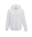 Awdis Plain Mens Hooded Sweatshirt / Hoodie / Zoodie (Arctic White) - UTRW180
