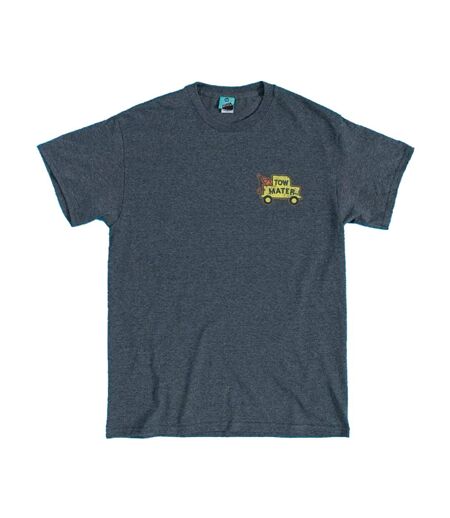 T-shirt Motif Martin Motif/style Imprimé Au Dos Towing And Salvage Adulte Charbon Cars