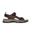 Mens prewitt rigdon sandals brown/black Skechers-3