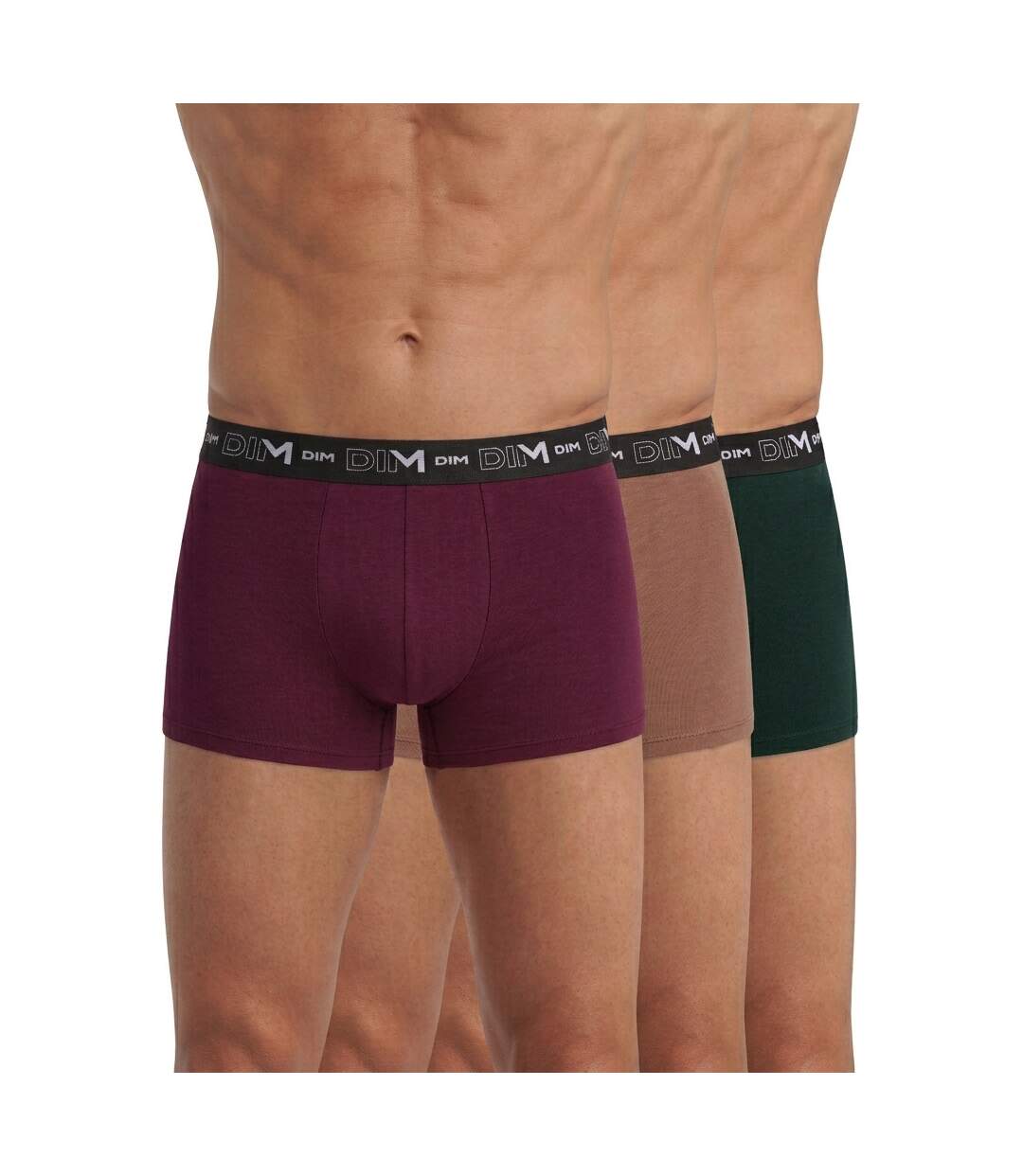Lot de 3 Boxers Coton Stretch-1