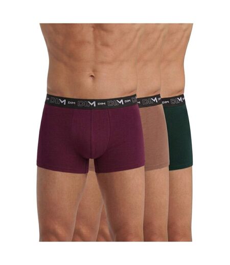 Lot de 3 Boxers Coton Stretch