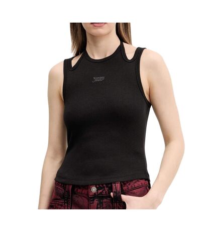 Débardeur noir femme tommy hilfiger dw0dw20325 - l