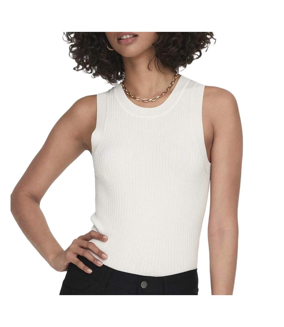 Top ecru femme jdy aya - l-1