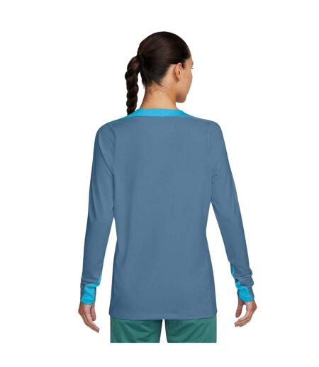 Womens/ladies Crew Neck Regular T-shirt Aegean Blue Storm Nike