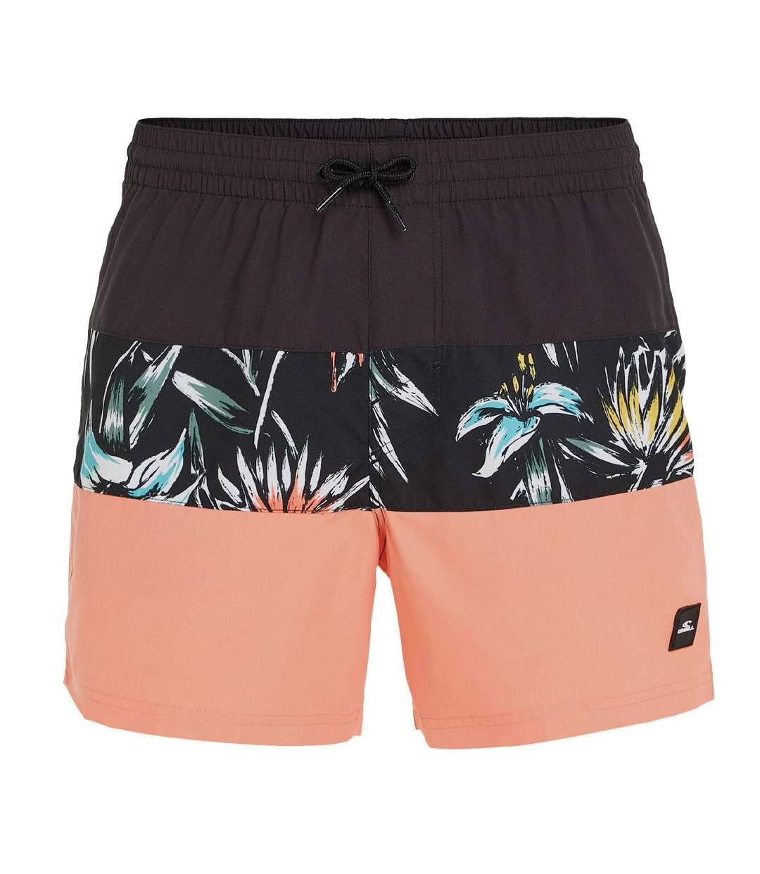 Maillot de bain noir/orange o'neill block-1