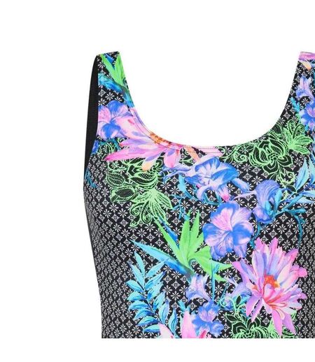 Womens/ladies Mystique Scoopback One Piece Swimsuit Multicoloured Zoggs