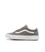 Baskets grise femme vans old skool check bumper-1