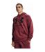 Sweat À Capuche Entraînement Style Gros Logo Rival Homme Rouge Foncé Under Armour-1