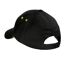 Casquette Ultimate Adulte Noir Vert Citron Beechfield-3
