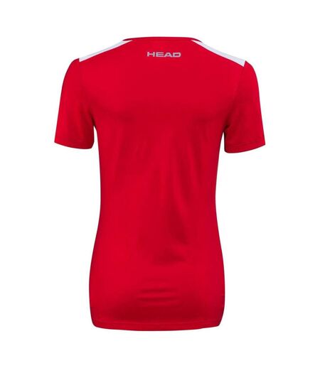T-shirt Club Tech Femme Rouge Head