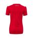 T-shirt Club Tech Femme Rouge Head-2