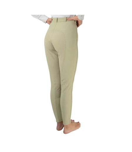 Womens/ladies softshell winter breeches beige HyPERFORMANCE