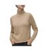 Pull beige femme vero moda happyglitter-1