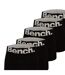 Pack Of 5  Mens Marco Boxer Shorts  Black Bench-3