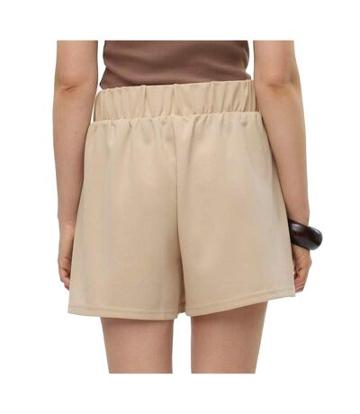 Short Beige Femme Vero Moda Liva - L