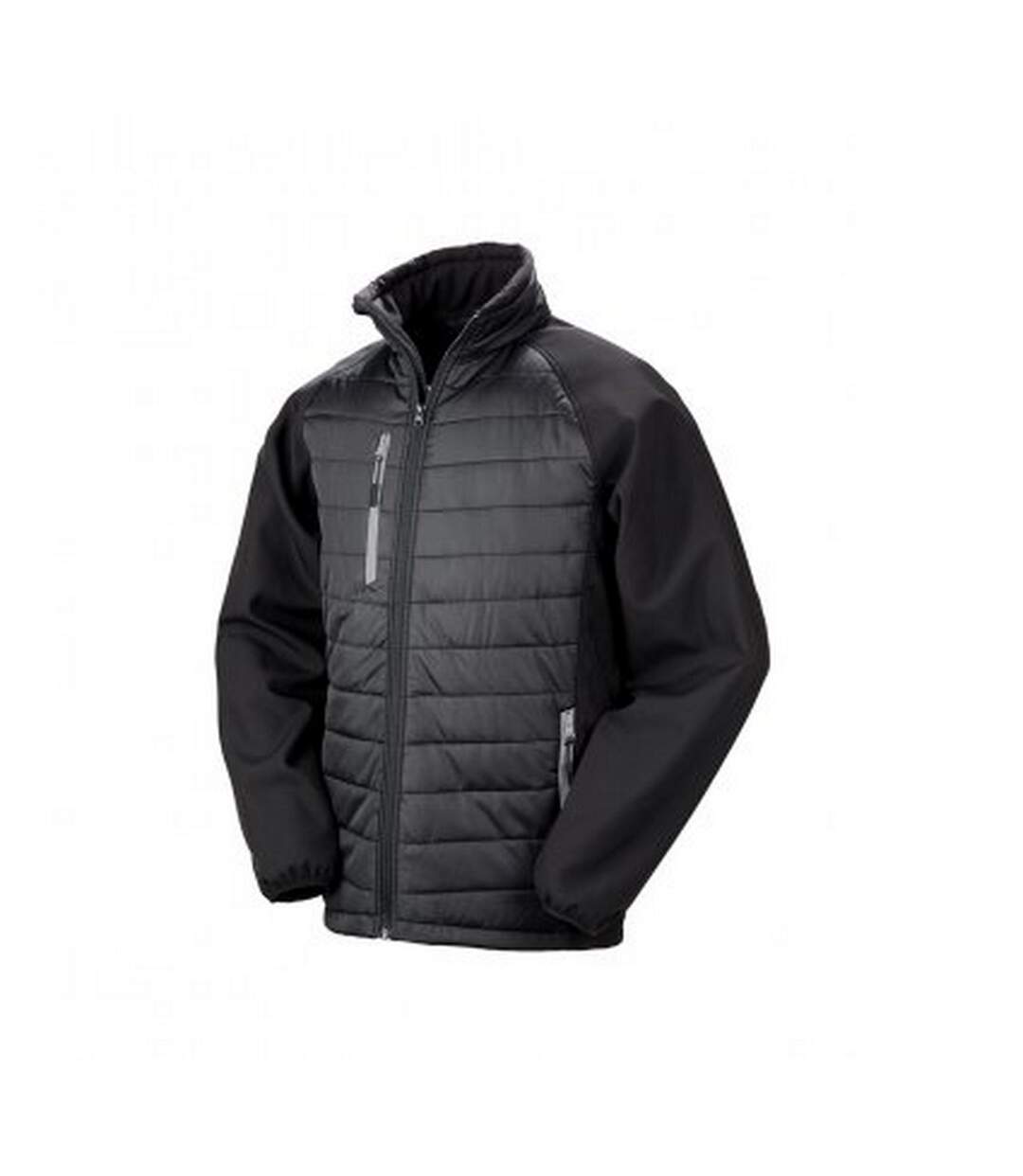 Result - Doudoune Softshell COMPASS - Homme (Noir / gris) - UTPC3326