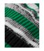 Bonnet Multi-sport Fan Noir Vert Kelly Blanc Beechfield-3