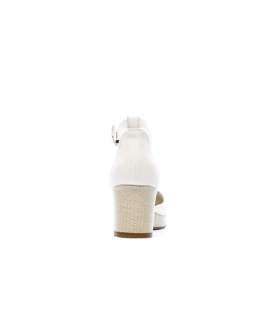 Sandales blanches femme tommy hilfiger fw0fw08657-3