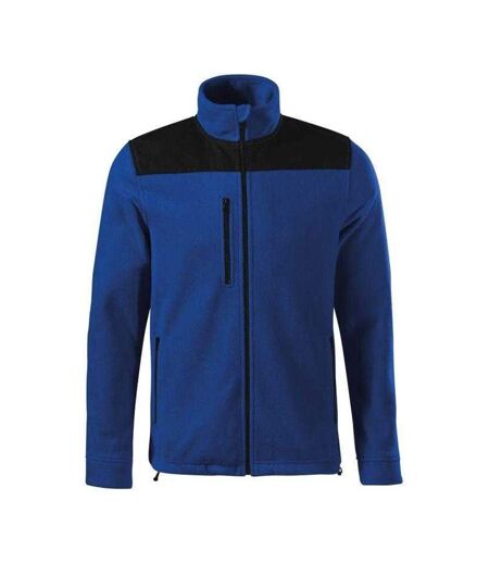 Veste Polaire Effect Homme Bleu Bleuet Rimeck