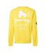 Mens Copyright Crew Neck Sweatshirt Yellow Money-2