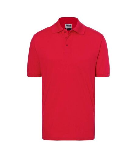 Polo Classic Homme Rouge James And Nicholson