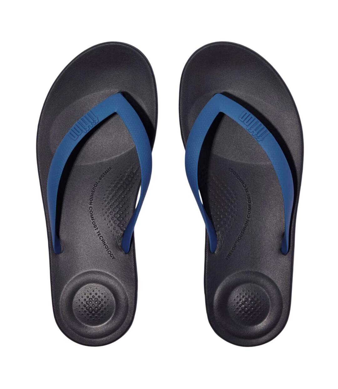 Mens Ergonomic Flip Flops Blue Fit Flop-3