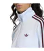Haut De Survêtement Motif/style 3 Rayures Firebird Femme Bordeaux Foncé Bleu Ciel Adidas-4