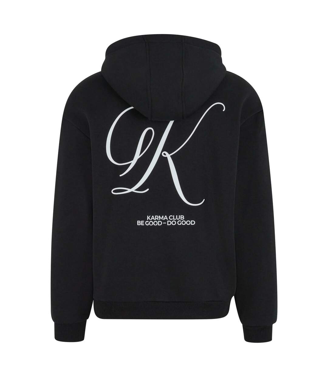 Mens Part Of The Club Fluffy Hoodie Noir Mister Tee-3