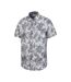Mountain Warehouse Mens Tropical Monstera Leaf Shirt (White) - UTMW2708