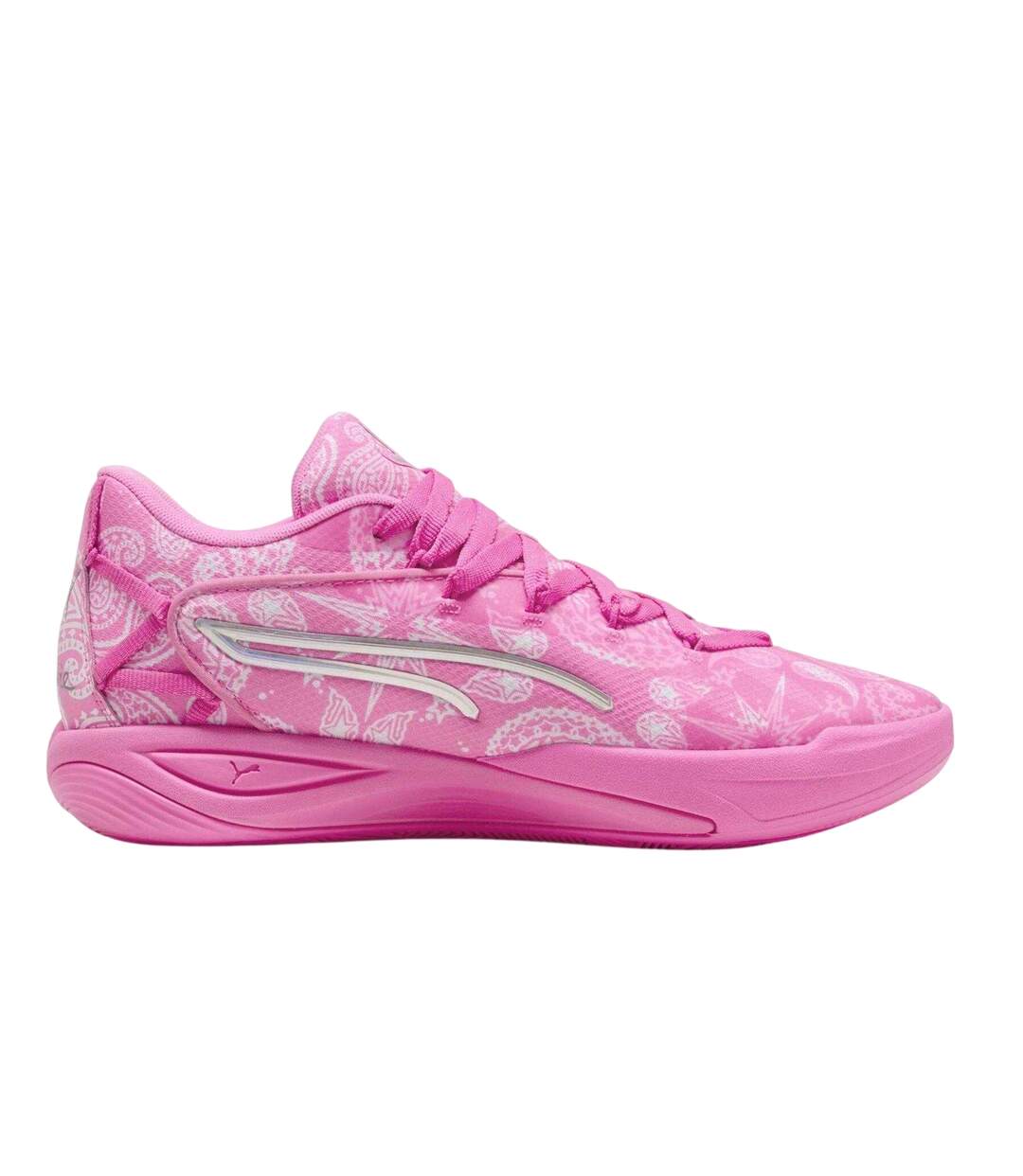 Chaussures De Basket Stewie St4rz Enfant Rose Blanc Puma-2