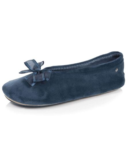Isotoner Chaussons Ballerines femme semelle intérieure moelleuse et confortable