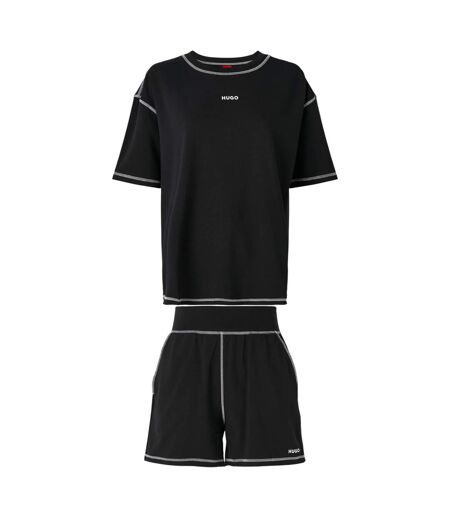 Ensemble De Pyjama Nite Femme Noir Hugo