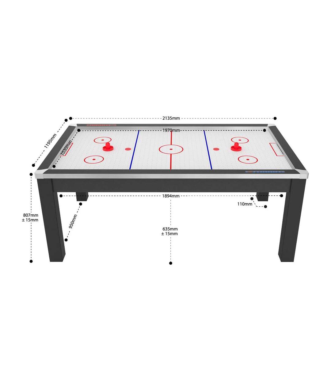 Air Hockey convertible table 8 personnes Toronto