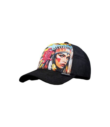 Casquette trucker avec filet bi-matière Apach Rock'n Free Life