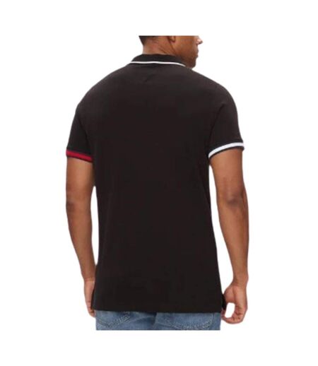 Polo Noir/Rouge Homme Tommy Hilfiger DM0DM12963 - L