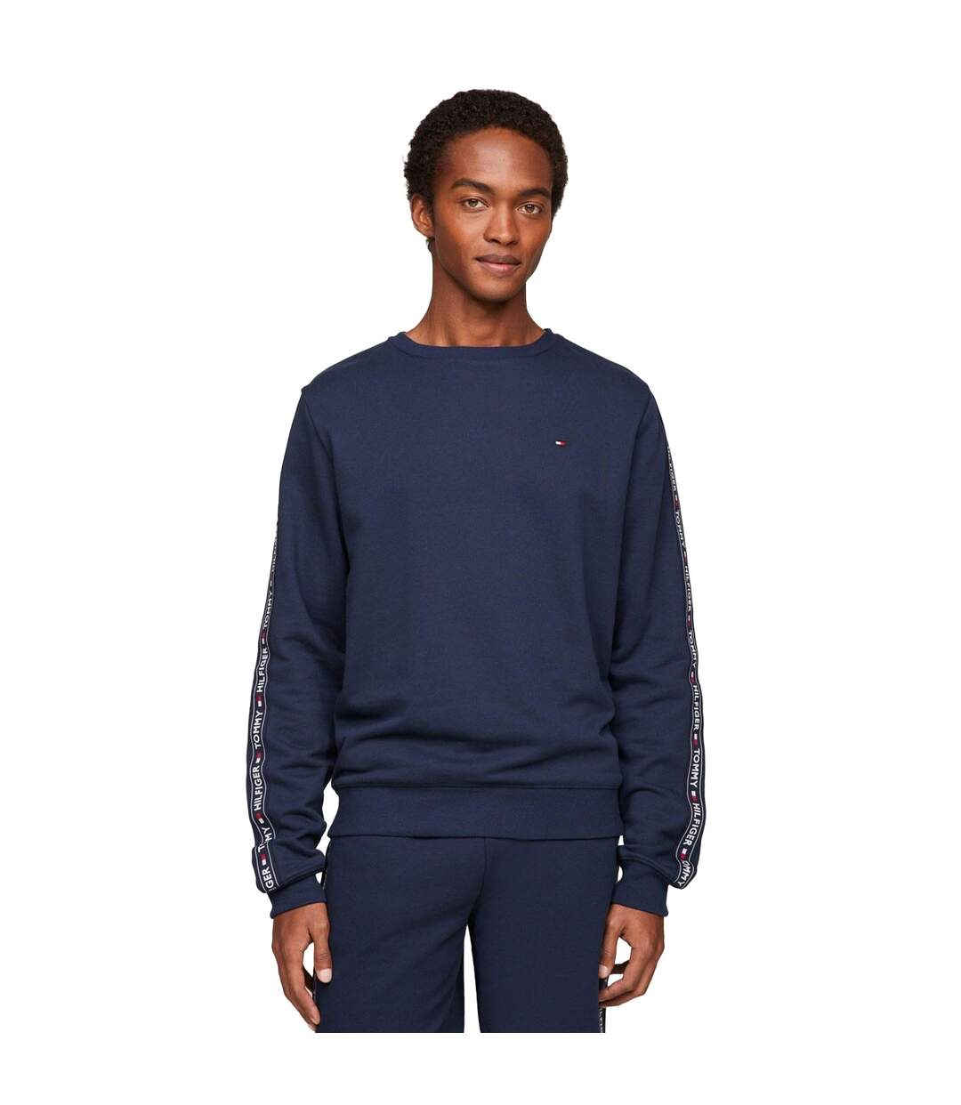 Sweat Homme Bleu Marine Tommy Hilfiger-1