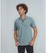 Polo homme manches courtes - Col boutonné - Couleur bleu ciel-4
