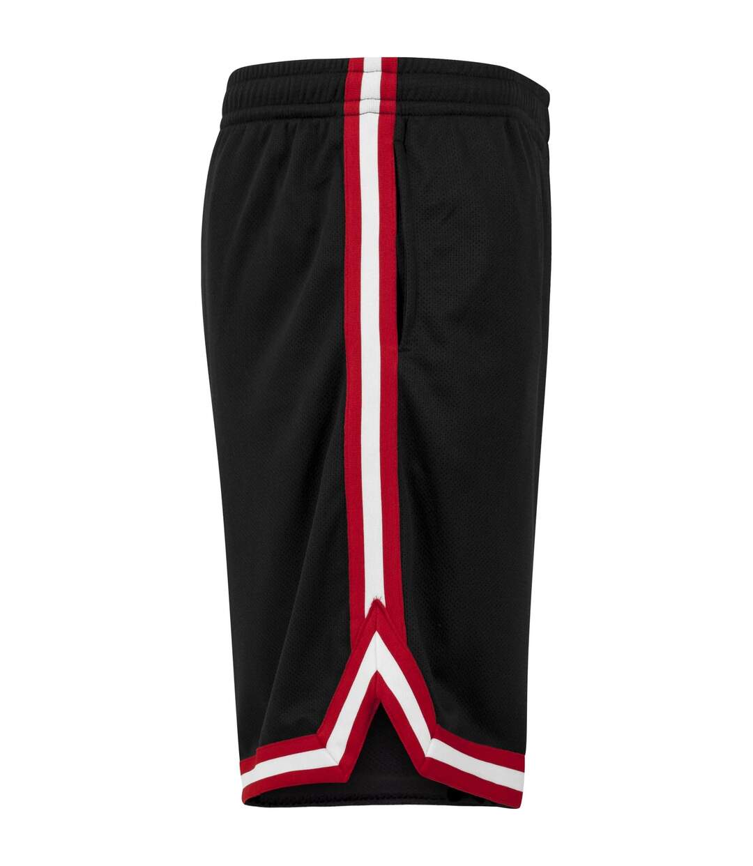 Short Motif/style À Rayures Homme Noir Rouge Blanc Urban Classics-4