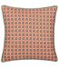 Onika geometric cushion cover 50cm x 50cm blue Wylder-1