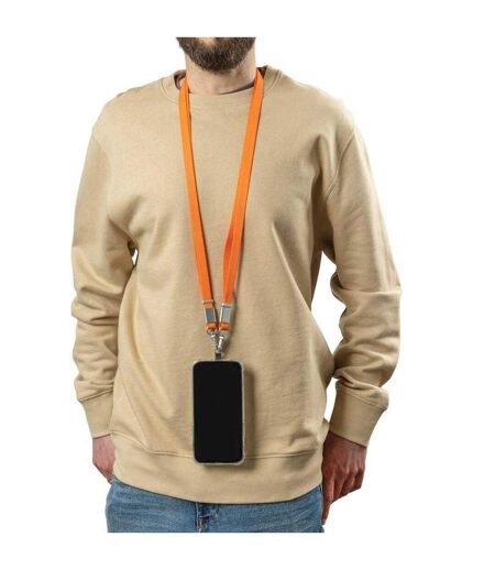 Recycled Pet Cross Body Lanyard Orange XD Xclusive