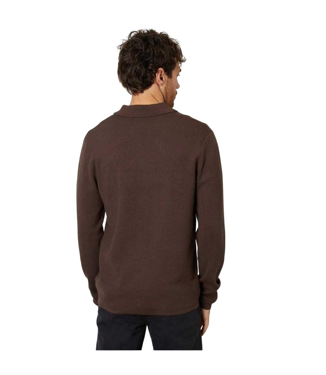 Chemise À Boutons Homme Marron Threadbare-3