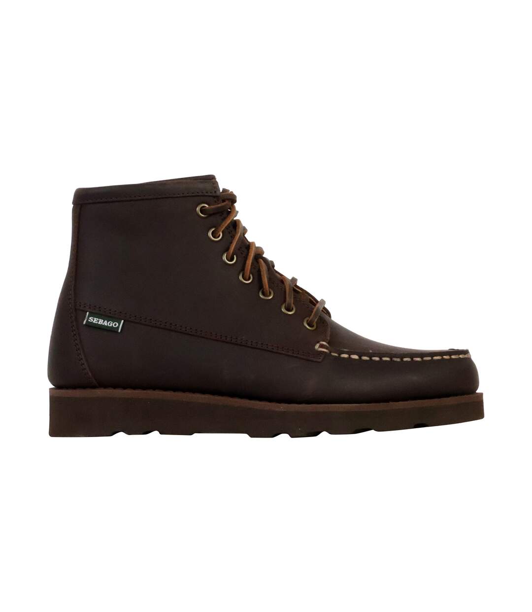 Derbie Montante Cuir Sebago Tala Mid Crazy Horse-2