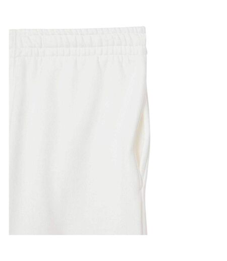 Mens Cotton Graphic Print Regular Shorts Cream Lacoste