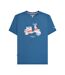 T-shirt Aw24 Homme Bleu Foncé Lambretta-2