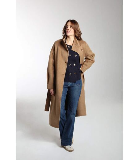 Manteau Dahlia  | Gerard Pasquier Avec Col Montant | Gerard Pasquier