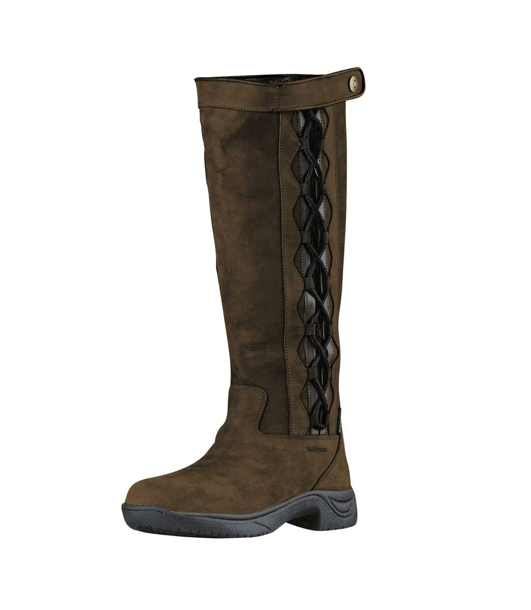 Bottes pinnacle adultes unisexe marron foncé Dublin-1